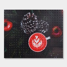 NB Commerce 室內裝飾洞洞板 蘋果拿鐵, 1個, 白色