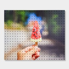 NB Commerce 室內裝飾洞洞板 迷你西瓜冰棒, 1個, White