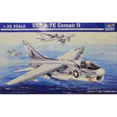 TRUMPETER 小號手 Trumpeter 1/32 A-7E Corsair 2塑膠模型, 1套