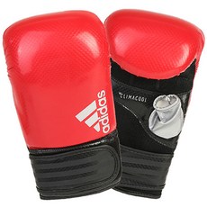 adidas 愛迪達 拳擊手套 ADIHBG75, 紅+黑+銀