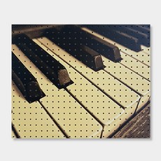 NB Commerce 室內裝飾洞洞板 鋼琴家, 1個, 白色