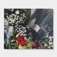 Anbicomer室內打孔板 花朵給你, 1個, 白色的