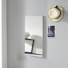 MISO eYe 鋁製纖薄壁掛鏡 300 x 450 mm, 銀色