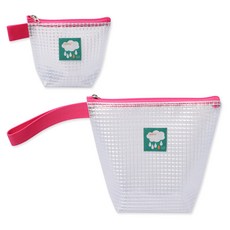 CUTE ECO 姓名標籤透明防水藥袋+水杯袋