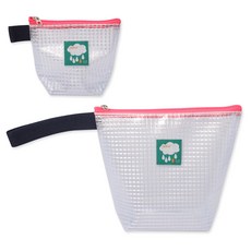 CUTE ECO 姓名標籤透明防水藥袋+水杯袋