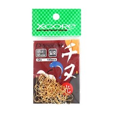 X-CORE 手指針XC-C02金黑鯛魚鉤, 100件