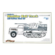 DRAGON 塑料模型 1/35 Sd.Kfz.3a Maltier 半履帶式 mit 3.7cm FlaK 37, 1個