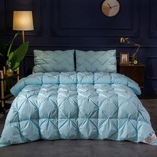 햇살 두꺼운퀼트털 5성급 호텔이불 5kg, 블루