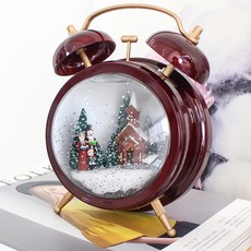 Somssi 下雪的村莊鬧鐘, 混色