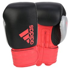 adidas 愛迪達 拳擊手套 ADIHDF200, 黑+紅
