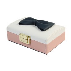 HICKIES 緞帶珠寶首飾盒, 粉紅色