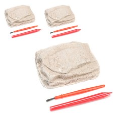 VIC DREAM 蒸氣科學學校恐龍化石挖掘套件隨機出貨, 3套