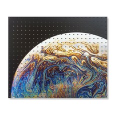 앤비커머스 室內裝潢洞洞板 新行星 白色, 1個, 混合顏色