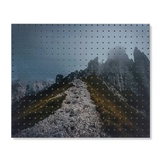 ANB Commerce 室內裝飾洞洞板 險路B White, 1個, 混合顏色