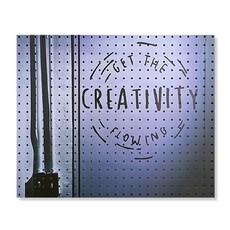 NB Commerce 室內裝飾洞洞板 創意款 白色, 1個, 混合顏色