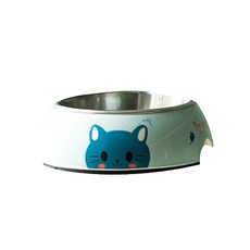 이코디 러브퍼피 스테인레스 반려동물 식기 L, 캣, 1개
