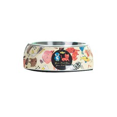 이코디 러브퍼피 스테인레스 반려동물 식기 L, 애니멀즈, 1개