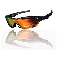 지유비 glasses 사이클 선글라스 5300, 블랙, 1개