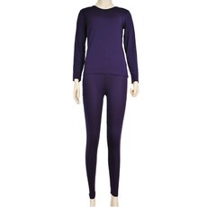 크레샤르 여성용 기모 겨울 내복 기능성 내의 상하의 세트 CWWI-003