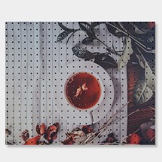 앤비커머스 인테리어 타공판 500 x 400 mm 가을차한잔 Black, 1개, 혼합 색상