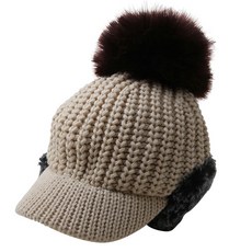 무슈 유아공용 플레이 귀달이 보온 챙모자