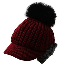 MUXUE 孩童毛球針織帽