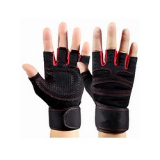 I Love Fit健身啞鈴手腕帶, 紅色的