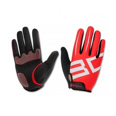 DM Corporation I Love Fit 防滑緩衝手套, 紅色