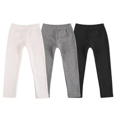 LITTLE RABBIT 兒童貂絨內裡內搭褲3件組