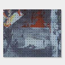 Envy Commerce 室內裝飾洞洞板 灰色藝術, 1個, 黑色