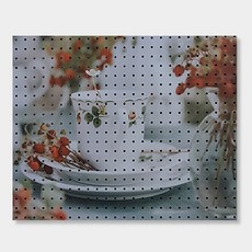 앤비커머스 인테리어타공판 티세트, 1개, Black