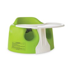 범보 플로어시트 + 플레이트레이 아기의자세트, 라임