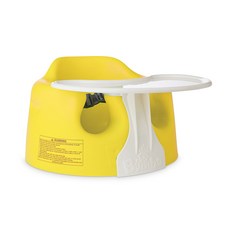 범보 플로어시트 + 플레이트레이 아기의자세트, 옐로우