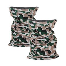 保暖刷毛多功能圍脖, 淺褐色的