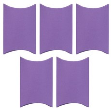 Donna&deco 閃亮閃亮半月形盒子 大 21*27cm, 紫色的, 5件