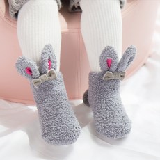 맘스케어 아동용 리본테일 버니 양말