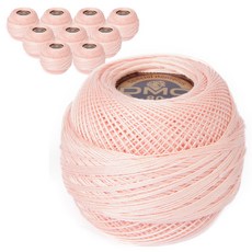 D-M-C No.19 80 梭織花邊線 10p, 818, 10個