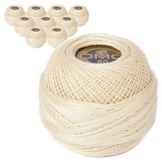 D-M-C No.19 80 梭織花邊線 10p, 712, 10個