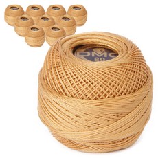 D-M-C No.19 80 梭織花邊線 10p, 437, 10個