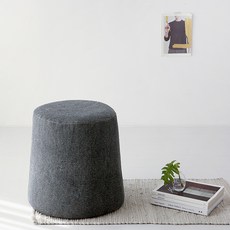 마켓비 MILTON 푸프 스툴, 차콜