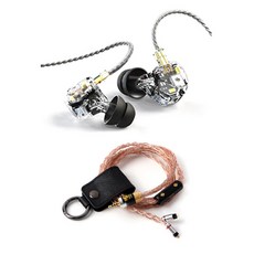 EARSONICS 入耳式天鵝絨 V2+耳機線 The Knight J 套組, 天鵝絨 V2，騎士 J, 混色