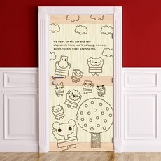 Munky World 前門板 Air Free Ellie Apple Tree, 混色