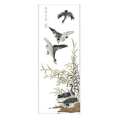 鳥語花香DIY十字繡刺繡組, 1套, 混色