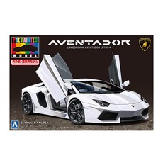 AOSHIMA 1/24 蘭博基尼 Aventador LP700-4 白色 PEARL 01139, 1個