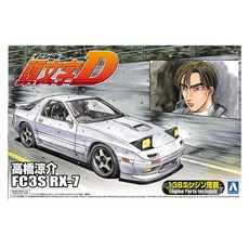 AOSHIMA 1/24 高橋涼介 FC3S RX-7 馬自達 03952, 1個