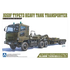 AOSHIMA 塑料模型 1/72 JGSDF 73 型重型坦克運輸車 00997, 1個