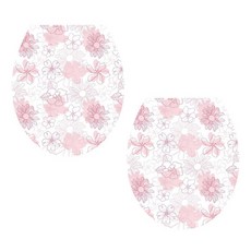 ANTS 浴室裝飾貼紙白花, 2件