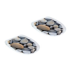 ANTS 馬桶蓋貼紙 鵝卵石款, 2件