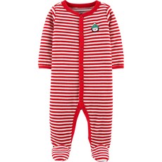 카터스 베이비 크리스마스 스냅업 벨로아 슬립&플레이