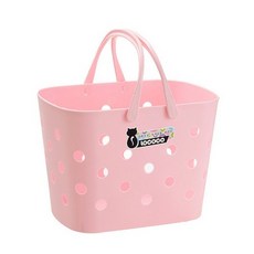 多功能浴式收納籃, 粉色, 1個